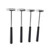 4PCS Soft and Hard Mallet Hammer Dual Head Small Hammer with Black Handle for Watch Repair Precise Crafting 4PCS