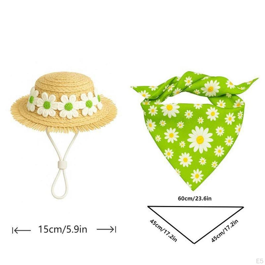Goose Outfit Costume Fits 23 Inch Statue Polyester Creative Outdoor Decoration Hat and Scarf for