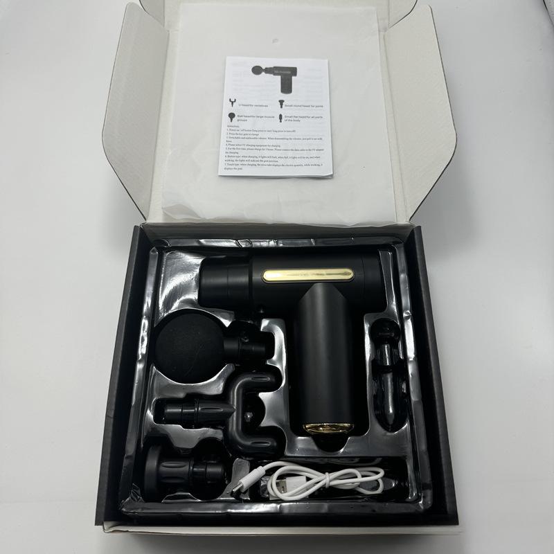 Kleine Faszienpistole, tragbares Mini-Muskelentspannung, Nackenmassagegerät, MINI-EMO-Massagepistole für Frauen