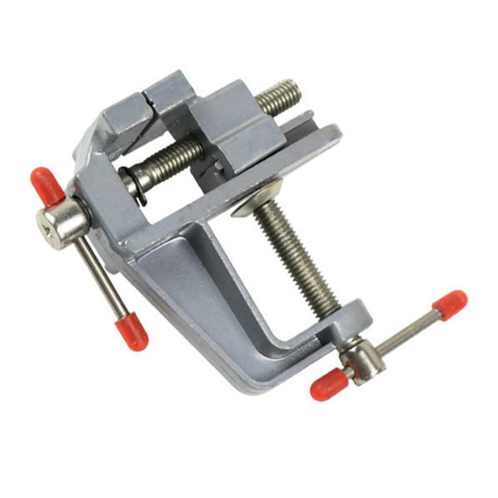 Portable Vise Strong Alloy Build Ensures Durability Multifunctional Design Easy To Install And Use For Crafting Projects