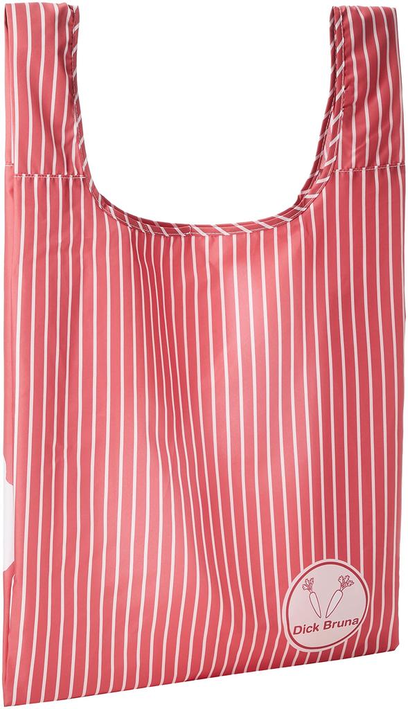 Marushin Miffy Rabbit Stripe Eco Cute X W40 X D20cm 12 X 5905003400 Bag, Item, H63.5 (Folded 12cm), Mother's Day, Birthday, Gift,