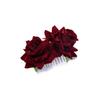 Bohemia Brides Wedding Flower Hair Comb Hairpin Bridesmaid Headdress Hair Combs Hair Accessories For Women Girls Floral Hairpins