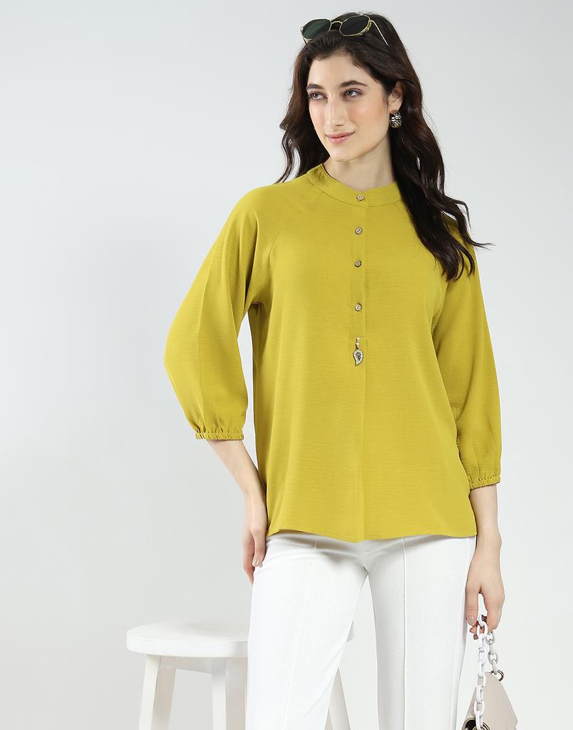 MONTE CARLO Women Regular Fit Summer Top