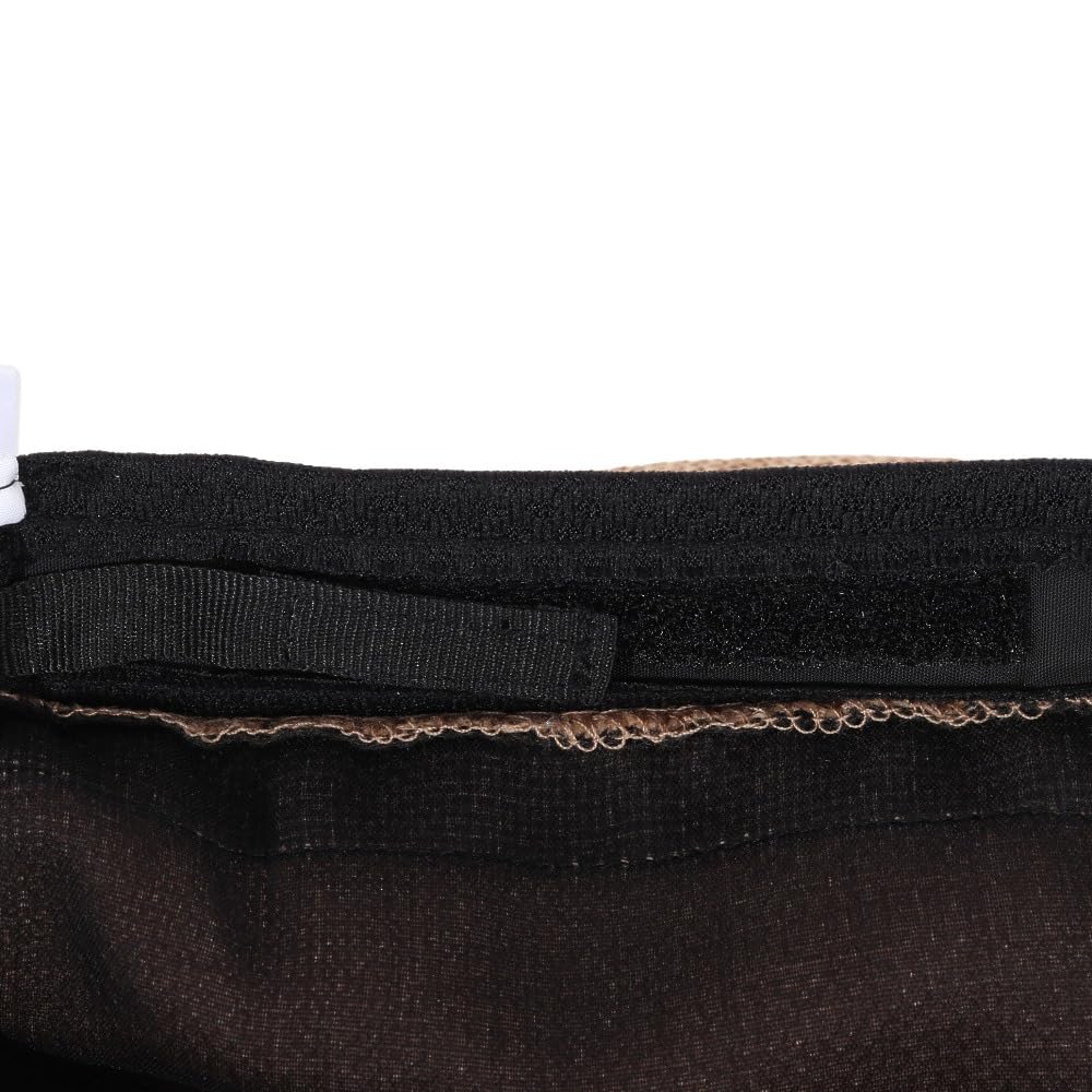 North Hike Removable Chin L [The Face] Cap, Unisex, Straw, Compact, Washable, Strap, Natural,