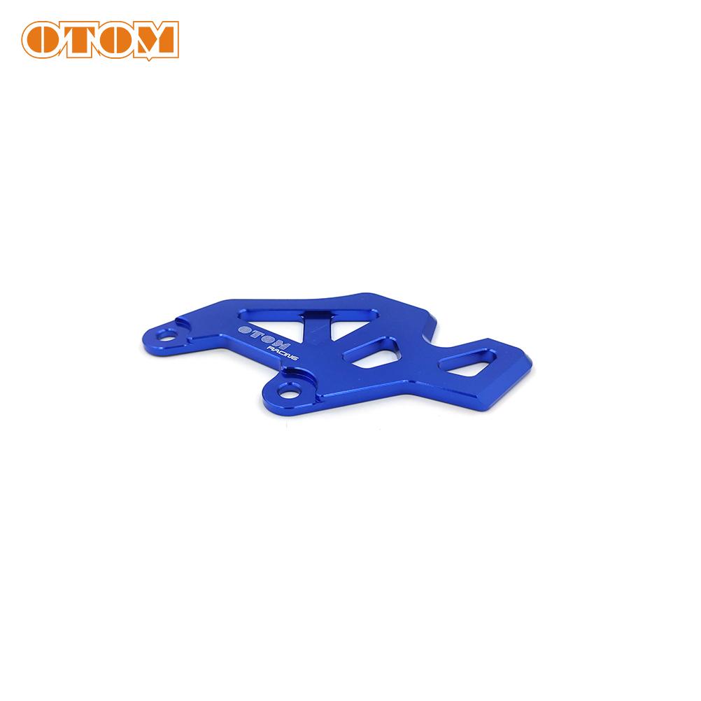 OTOM Motorcycle Rear Brake Master Cylinder Cover Front Pump Protection Guard Brake Caliper Bracket For KAYO T4 K6 GUIZUN MX4 BRZ