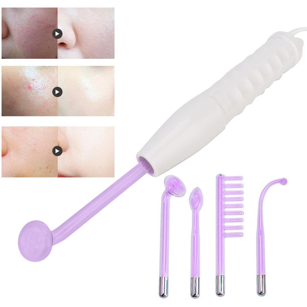 Handheld Portable High Frequency Electrotherapy Acne Spot Treatment Skin Tightening Wrinkle Removal