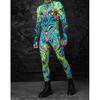 3D Digitaltrykk Sceneopptreden Kostymer Voksne Halloween-arrangementer Karneval Temafest Cosplay Antrekk Latespill Jumpsuit