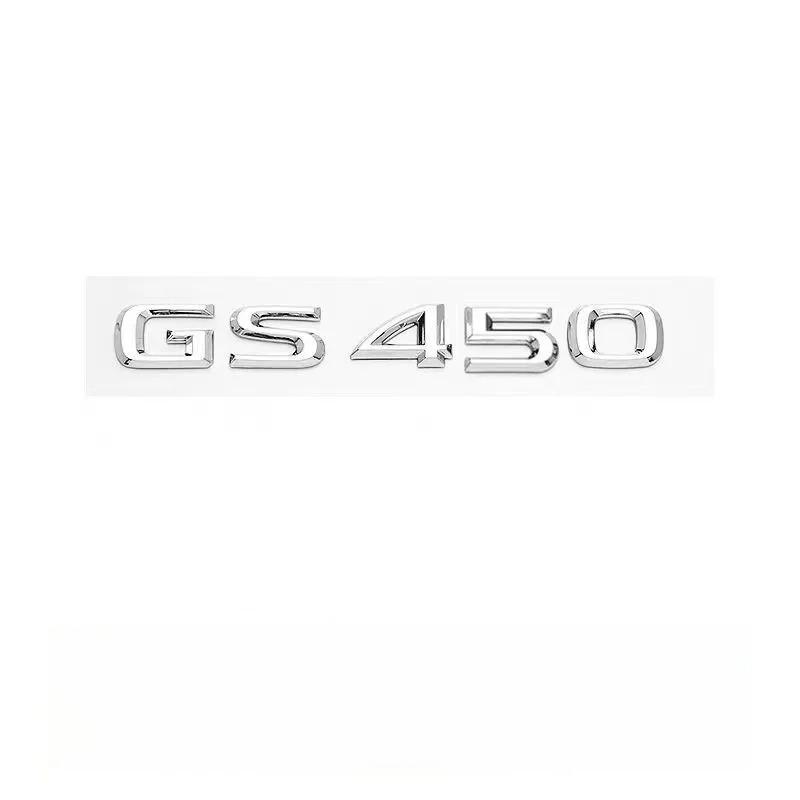 For Lexus F SPORT GS GS250 GS300 GS350 GS400 GS430 GS450 GS460 ABS Badge Sticker Front Side Rear Trunk Emblem Logo Decal Trim