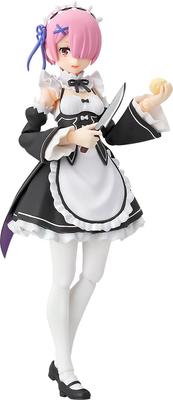 Figma Life in Another Ram, bemalte bewegliche Figur ReZERO – Startwelt – maßstabsgetreues ABS und PVC