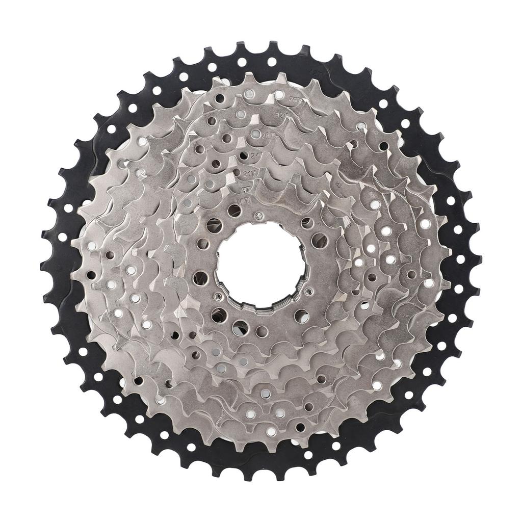 9 Speed 14‑42T Freewheel 9 Speed Cassette Aluminum Alloy Bike Freewheel for Electric Bike Moped
