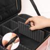 Makeup Bag Professional Toiletry Organizer Carrier Pouches Large Capacity Zipper PU Fabric Cosmetic Storage Bags Suitcase