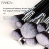 Professional 40Pcs Makeup Brushes Set Soft Synthetic Bristle Powder Blending Contour Eyebrow Eyeshadow Fan Foundation Brush