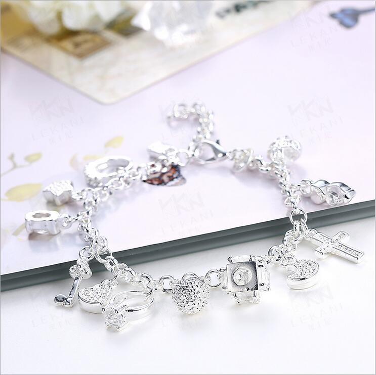 Yimai European & American Fashion Multi-Element Bracelet Set
