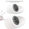 2Pcs 2.5 Inch Car Audio A Pillar Tweeter Bracket Car Two-way Frequency Reversal Mold Bracket Tweeter Base