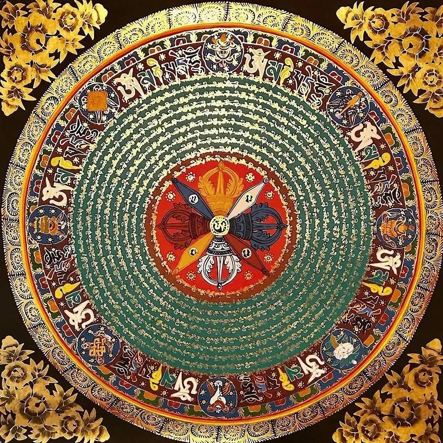 Taoistisches Tai Chi Bagua Teppich Meditationskissen Zen Matte Gang Decke Anti-Rutsch Chinesisches Wohnzimmer Übung 60X60cm