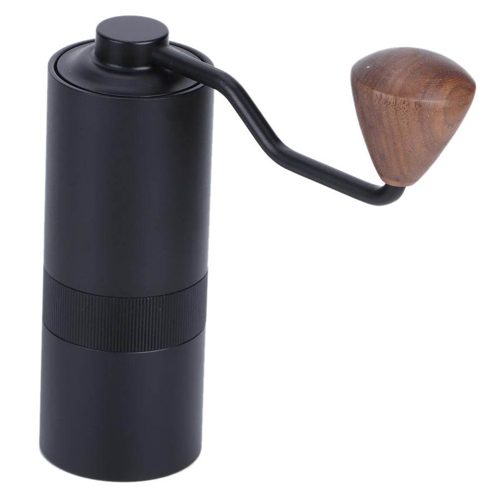 Manuelle Kaffeemühle mit einstellbarer Mahleinstellung, Kaffeebohnen-Handmühle für Zuhause und Büro