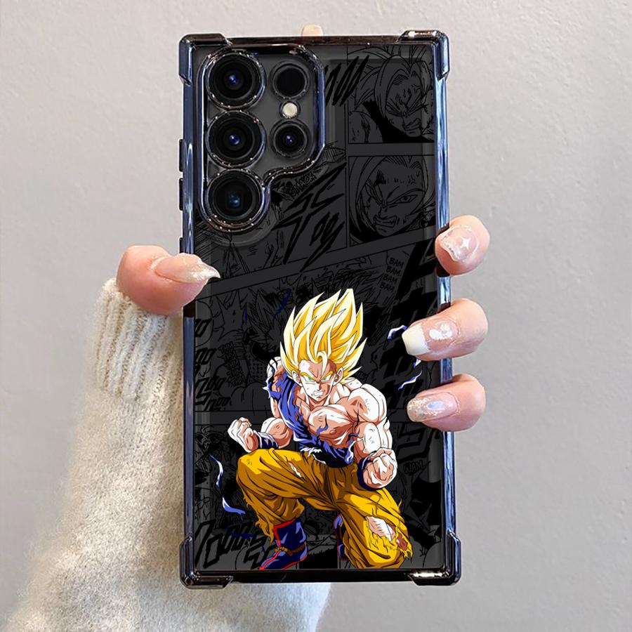Anime Dragon Ball Soft Cover Phone Case for Samsung Galaxy S21 Plus S24 S23 S20 FE S22 Ultra S25 Edge