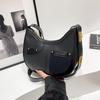 Solide PU Halbmond-Schultertaschen hochwertiges Gefühl von Luxus Designerstil Persönlichkeit heiß modisch feminin Umhängetaschen