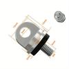 2Pcs M4 Hand Screw Quick Release Screw for Drone Screen Remote Control Shoulder Strap Lanyard Screws