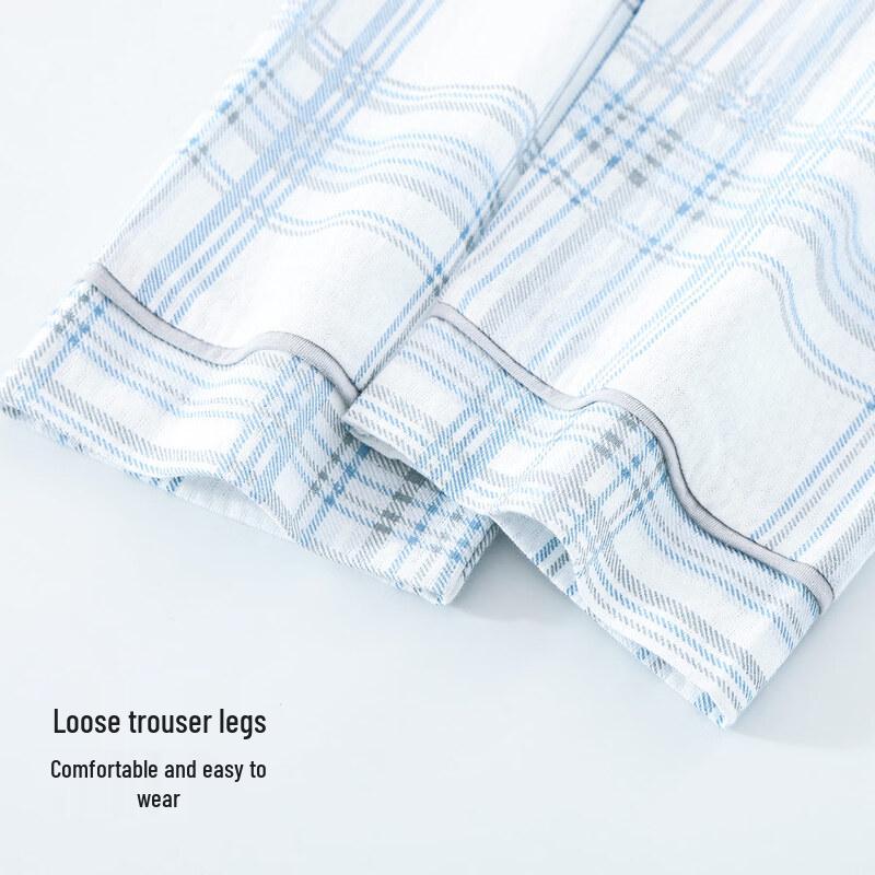 Yiershuang Boys' Pure Cotton Long-Sleeve Pajama & Loungewear Set