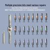 24-in-1 Portable Ratchet Screwdriver Set with S2 Bits for Household Repairs