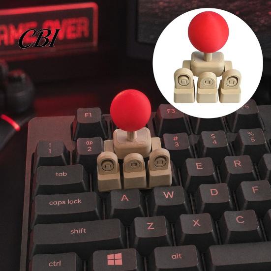 Arcade Joystick Tastenkappe Tastaturaufsatz, WASD Richtungstasten Mod Mechanischer Richtungscontroller für Kampfspiel, 4-Wege-Spiel