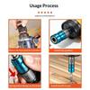 M10 Quick Release Drill Chuck Adapter Converter Corrosion Resistant Electric Wrench Driver Bit Tool for Outdoor Construction Garden Work