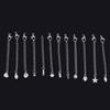 5pcs Stainless Steel Extension Tail Chain Lobster Clasps Connector Extended Chain Bracelet Necklace Jewelry Making DIY Component