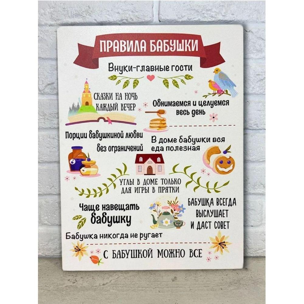 Interior Painting On the Wall Grandmother's Rules