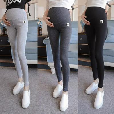 Umstandsstützleggings - Elastischer Kätzchen-Print, Frühling/Herbst, 9/10-Länge