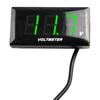 1 stk Flerfarget 12V Digital LED-display Spenning for Panelmeter for Bil