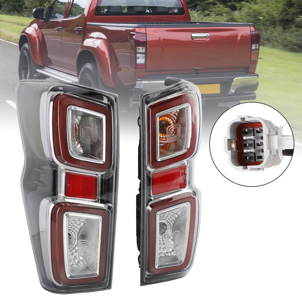 For Isuzu D-max Pickup 2020 2021 2022 Pair Car Taillight Led Tail Light Lamp