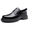 Fashion Stylish Casual Men's Shoes New Arrival Lace Up Oxford Shoes Soft Simple Formal Dress Footwear Thick Bottom Male Business Shoes