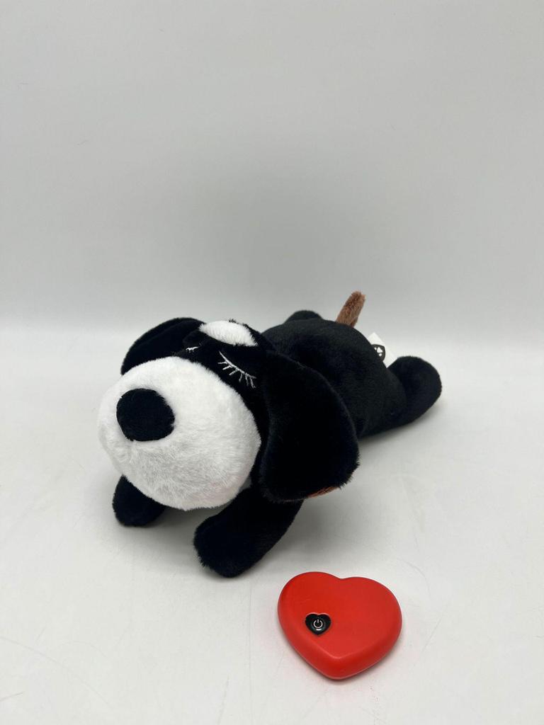 Interactive Heartbeat Puppy Plush Toy for Soothing Companionship