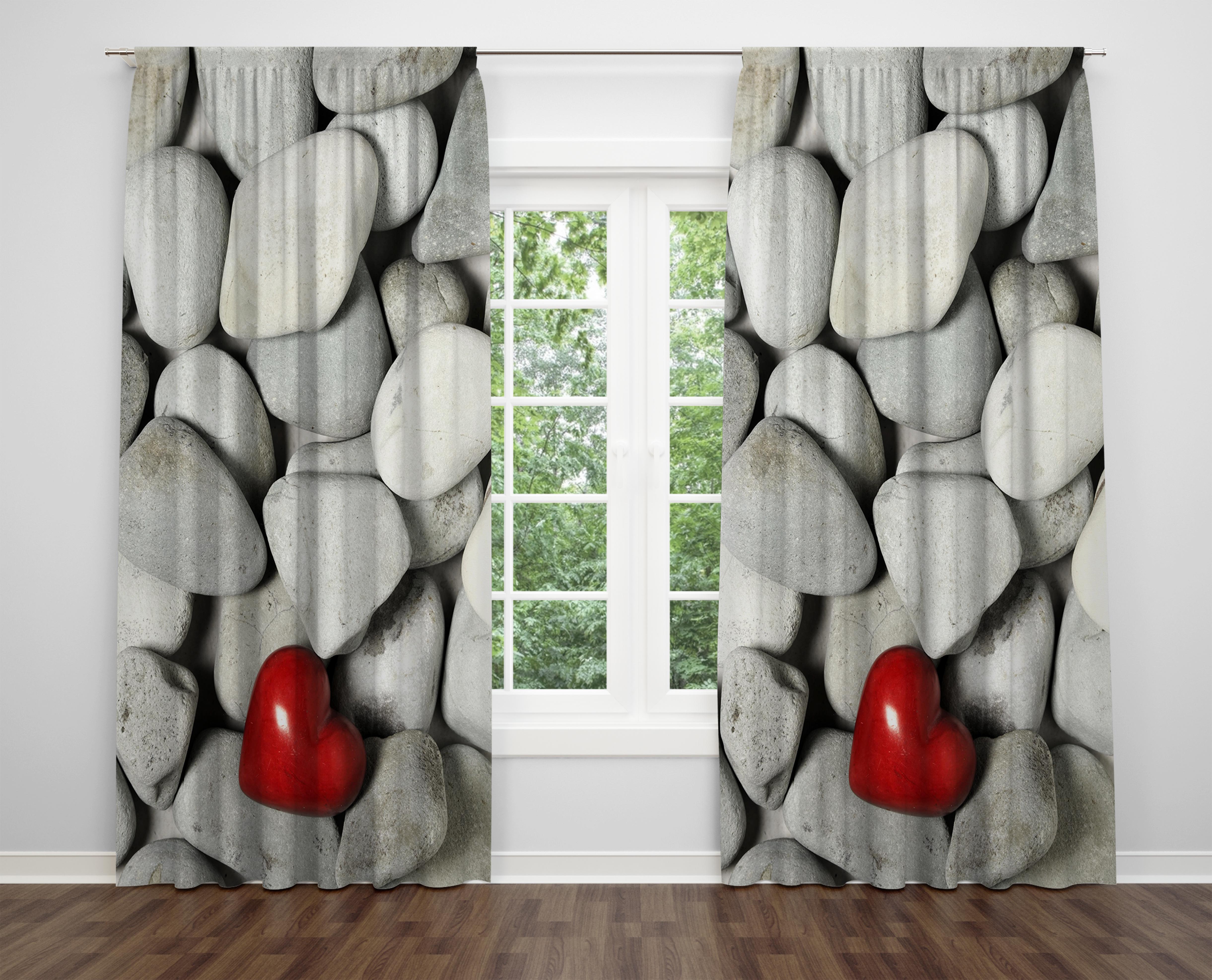 

Декоративний дизайн, високоякісна бавовняна тканина, ви можете вибрати одну або подвійну фіранку з крила 1 piece різнокольоровий