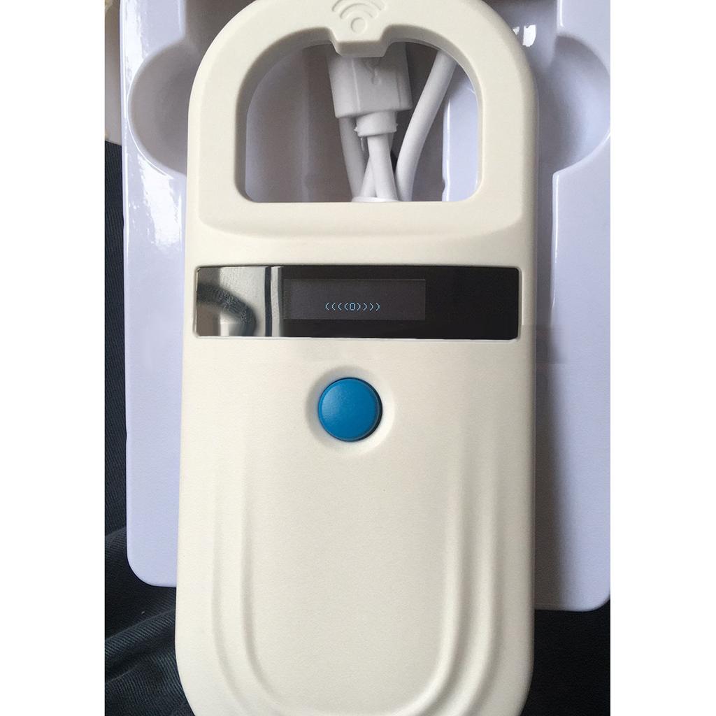 Αναγνώστης Μικροτσίπ κατοικίδιου ζώου 134.2/125Khz Υποστήριξη EMID FDX;σι(ISO 11784/85) Επαναφορτιζόμενο USB ID Τσιπ Ζώου