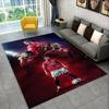 Tappeto Antiscivolo Tappeto per Soggiorno, Camera da Letto, Sala Giochi, Tappeto per Pavimento Auto Decorazione Casa Tappeto Stanza Stella del Calcio Capra R-Ronaldo CR7