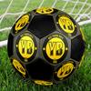 Pallone da Calcio BSC YB Misura 5 Colorato Cucito a Macchina PVC Pronto per la Competizione Resistente Alto Rimbalzo