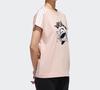 Adidas Neo Set in Sleeve T Shirt Women's Pink GK1562