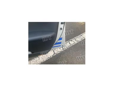 IDT 50 Series Prius/Prius PHV Door Inner Reflector Sticker Interior Custom Parts Front Rear