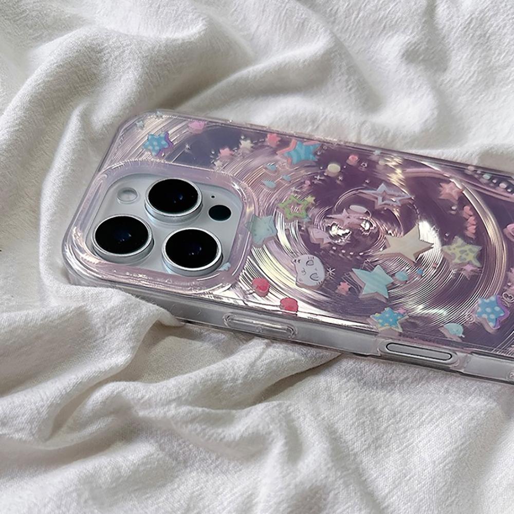 Duho-lesklý kryt na telefon pro iPhone 11 13 14 15 16 17 Pro 17 13 14 15 Pro Max Vysoká kvalita Fantasy Květinový styl Plná ochrana Skořepina