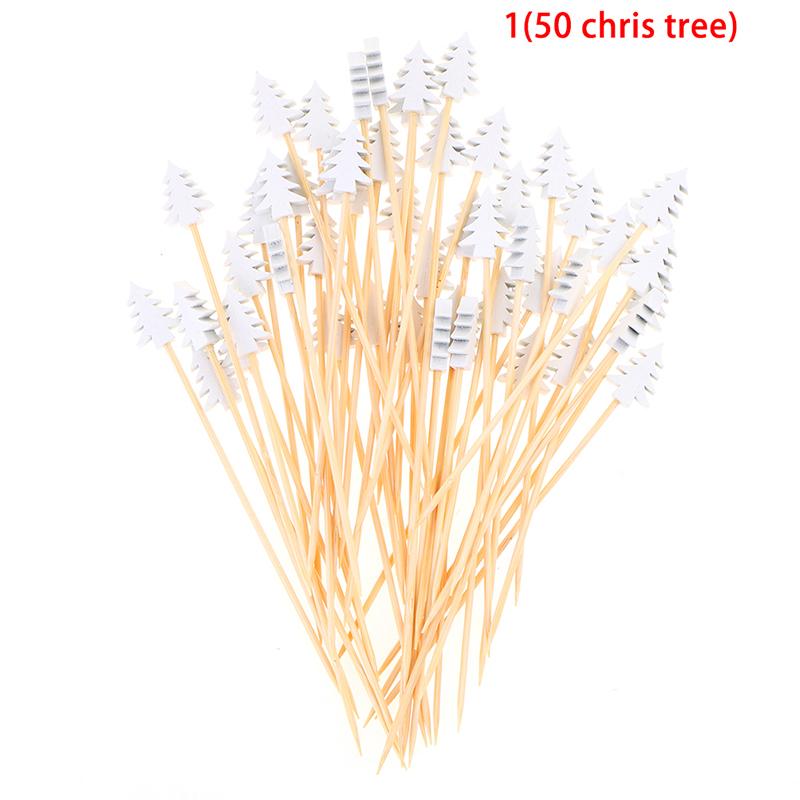100Pcs12Cm Bamboo Pick Buffet Cupcake Fruit Fork Party Dessert Salad Stick