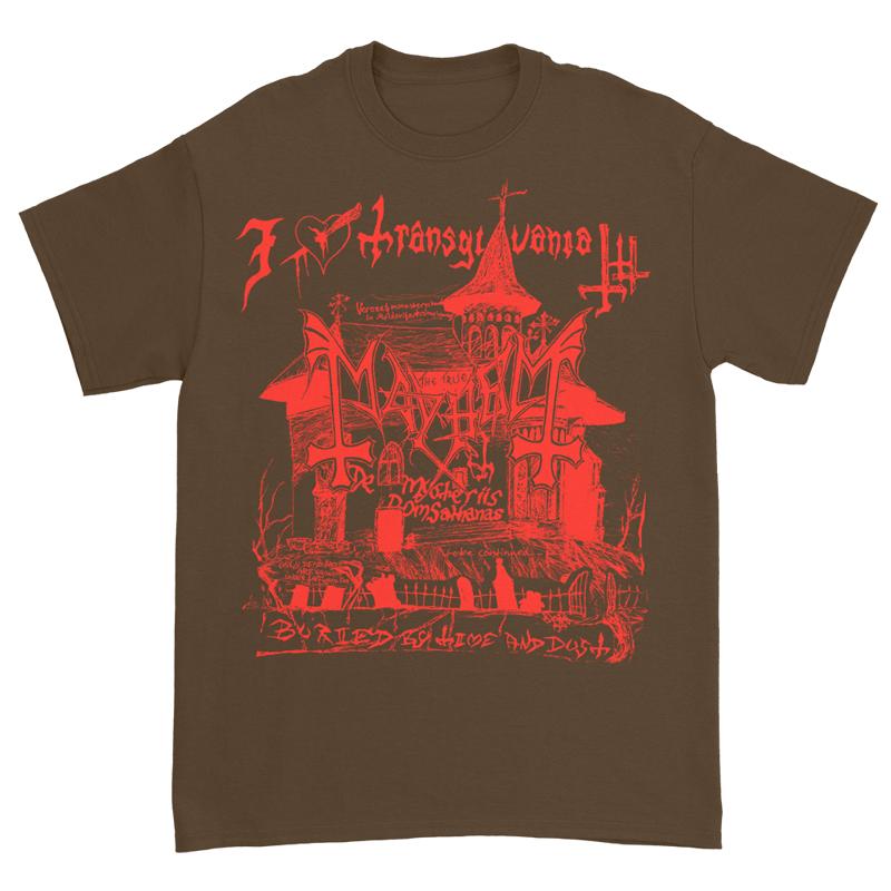 Mayhem Norwegian Band Black Metal Rock Dark Red American Vintage Punk Street Mens TShirt Graphic T Shirts