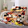 Custom 1pc Mickey Minnie Adventure Blanket, Soft And Comfortable Blanket, Casual Warm, Camping Travel Blanket, Birthday Gift Q910134