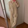 Cross-border Sunscreen Clothing, Solid Color Linen Set, Women's Shirt, Two-piece Set, Women's Wholesale