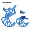 NICECNC For Surron Light Bee X For SUR-RON Light Bee S L1E Front Rear Brake Disc Guard Front Fork Leg Guard For Segway X160 X260