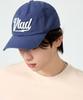Dimiteulibeullaeg Vlad Washed Applique Ball Cap_Navy