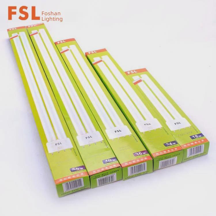 FSL Foshan T5 Flat Четырехконтактная энергосберегающая люминесцентная лампа