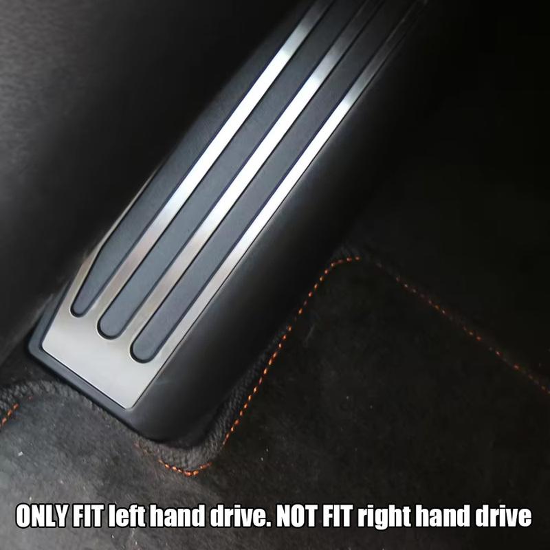 1pc Auto Interior Accessories Car Replaceable Foot Rest Pedal Non-slip Pad Cover for Land Rover Discovery 5 Range Rover Sport