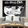 G-Gorillaz Band Tapestry for Bedroom Aesthetic Classroom Tapestries Wall Hanging for Living Room Dorm Office,Ideal Creative Gift